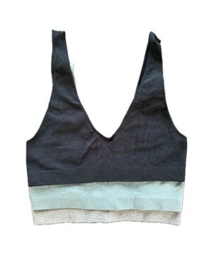 Free People Intimately Lenzing Scoop Bra set of 3 size XS/S